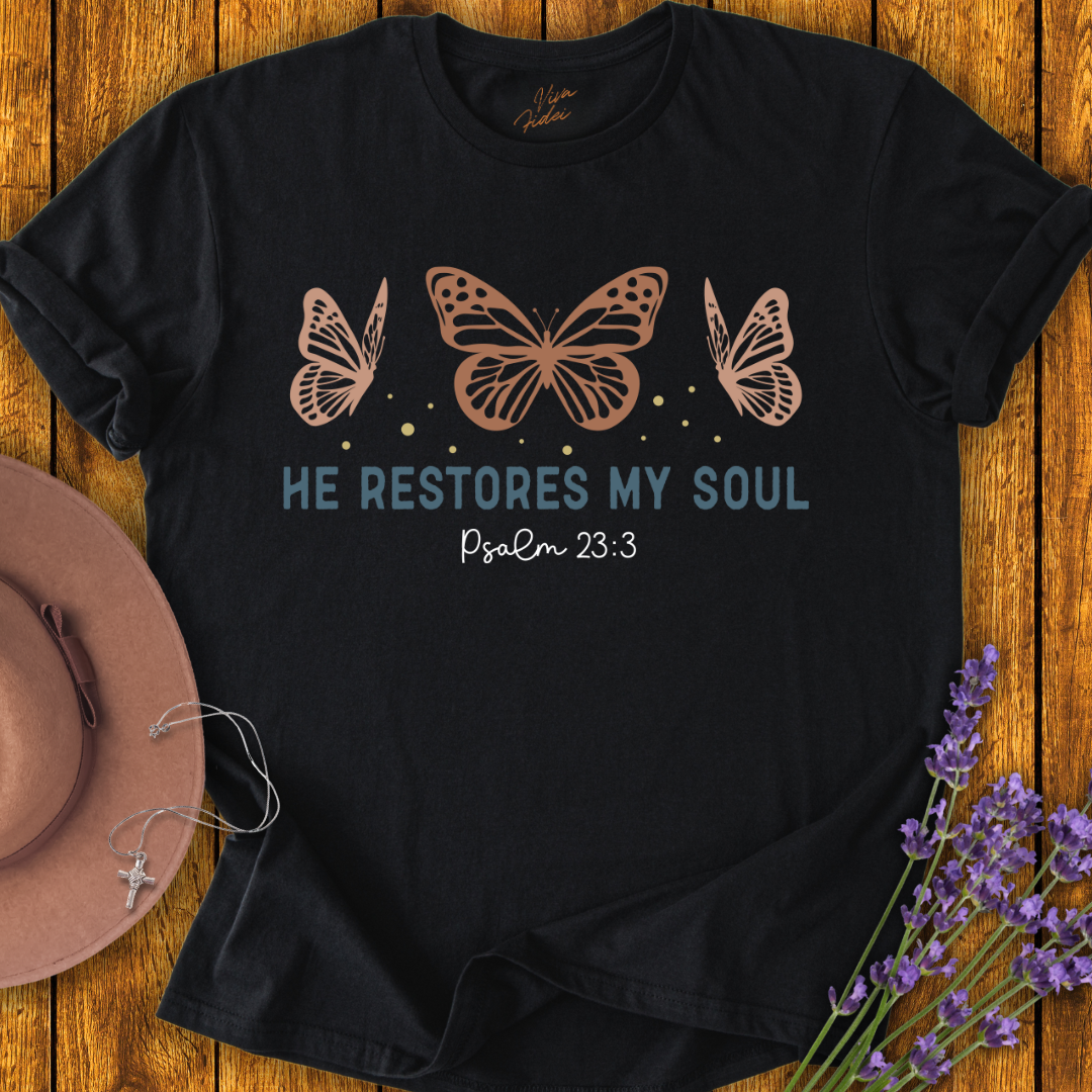 He Restores My Soul T-Shirt