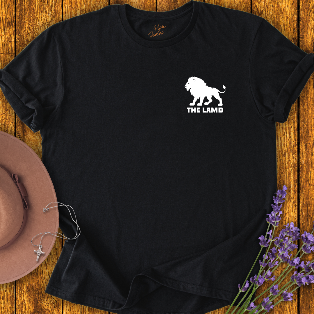 Lion and lamb T-shirt