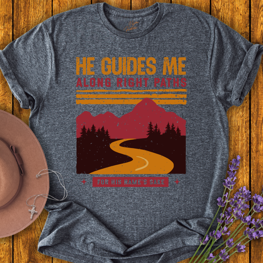 He Guides Me T-Shirt