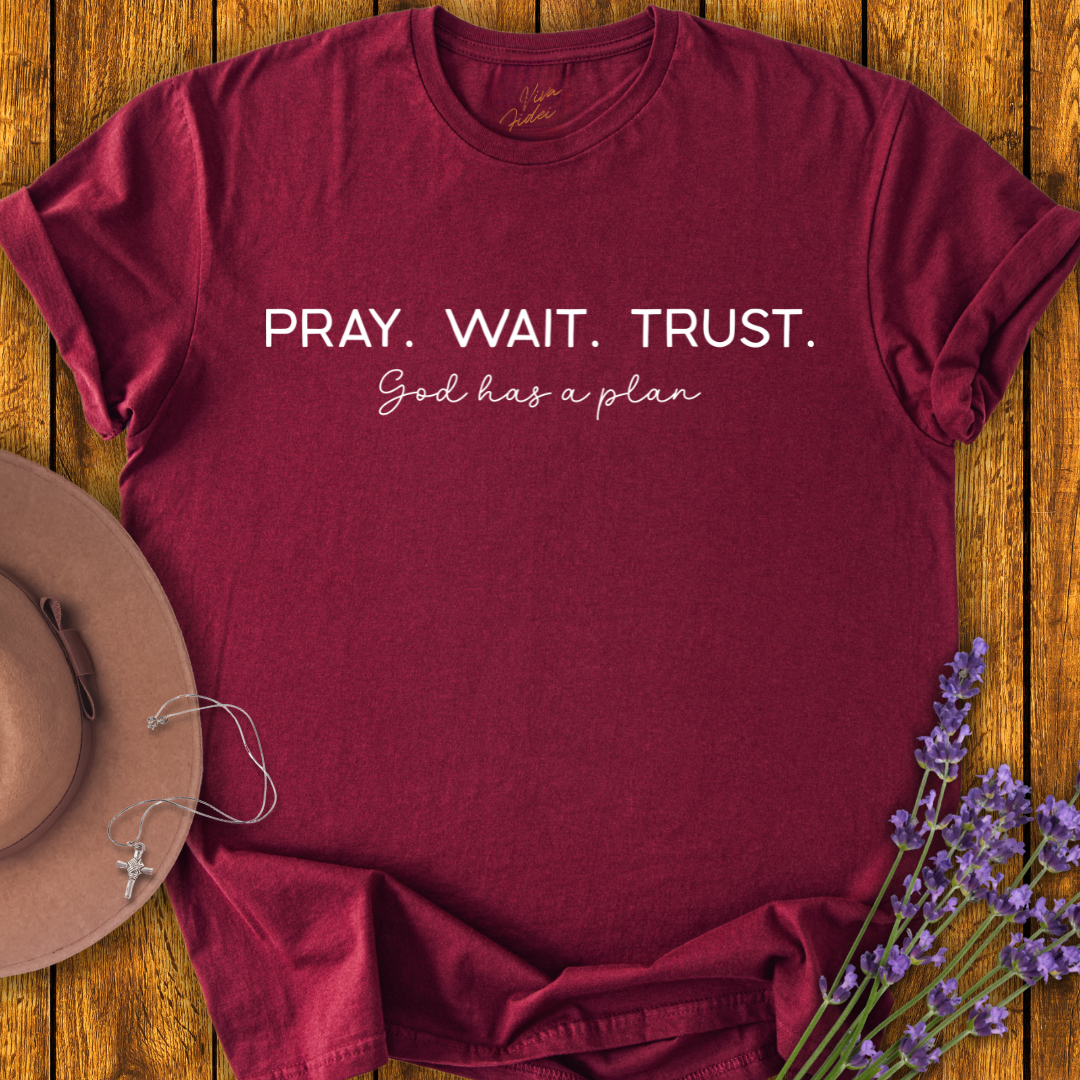 Pray Wait Trust T-Shirt