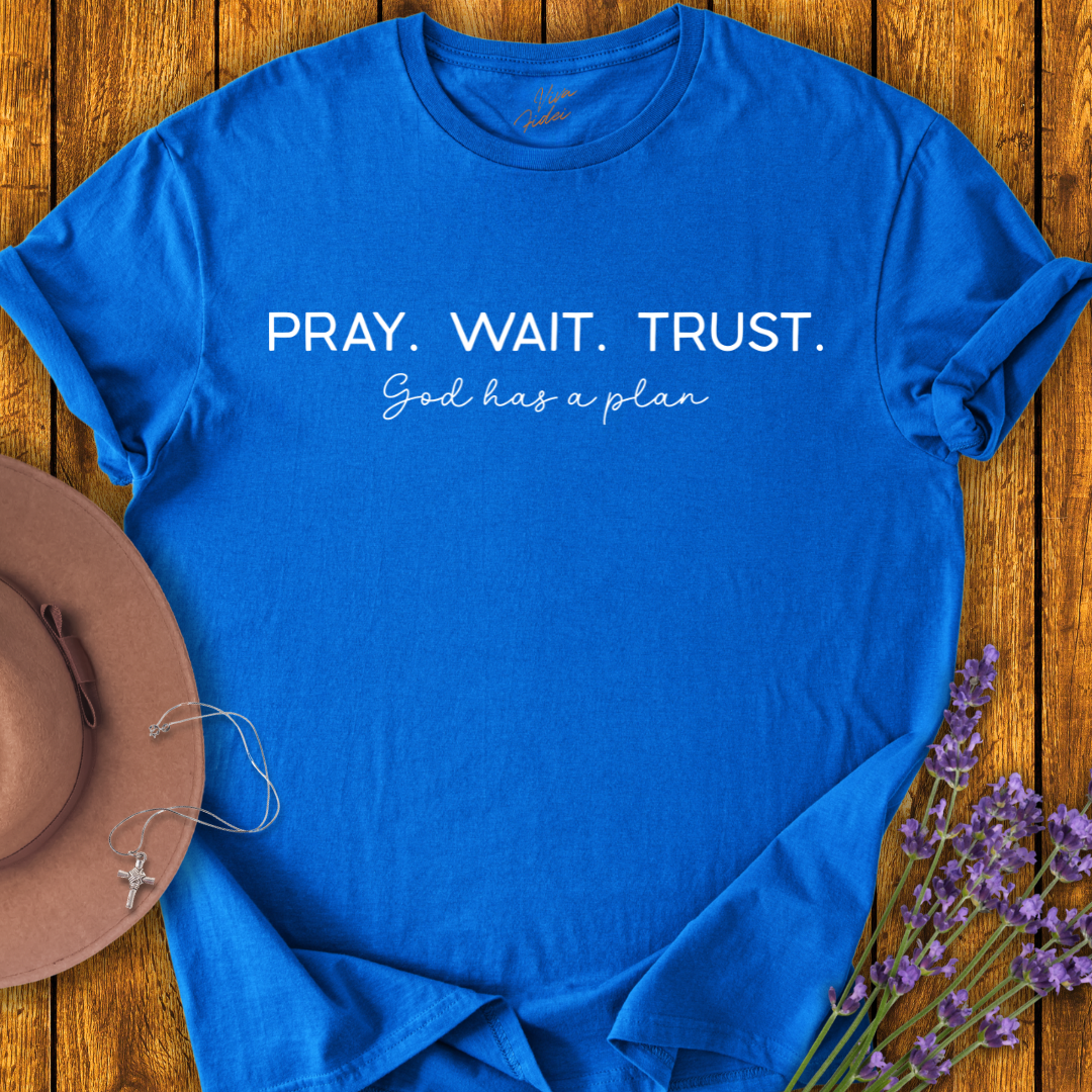 Pray Wait Trust T-Shirt