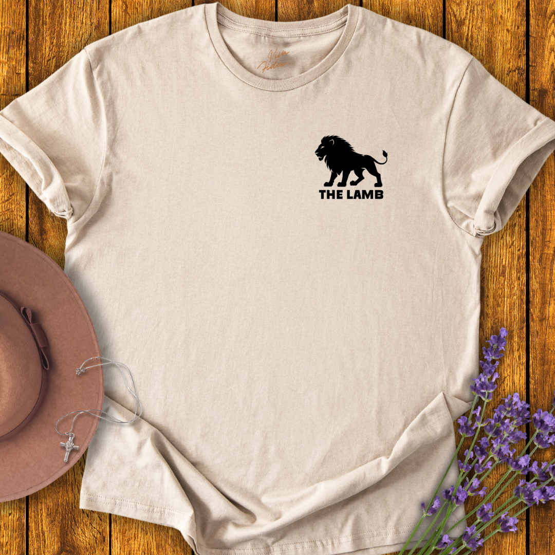 Lion and lamb T-shirt