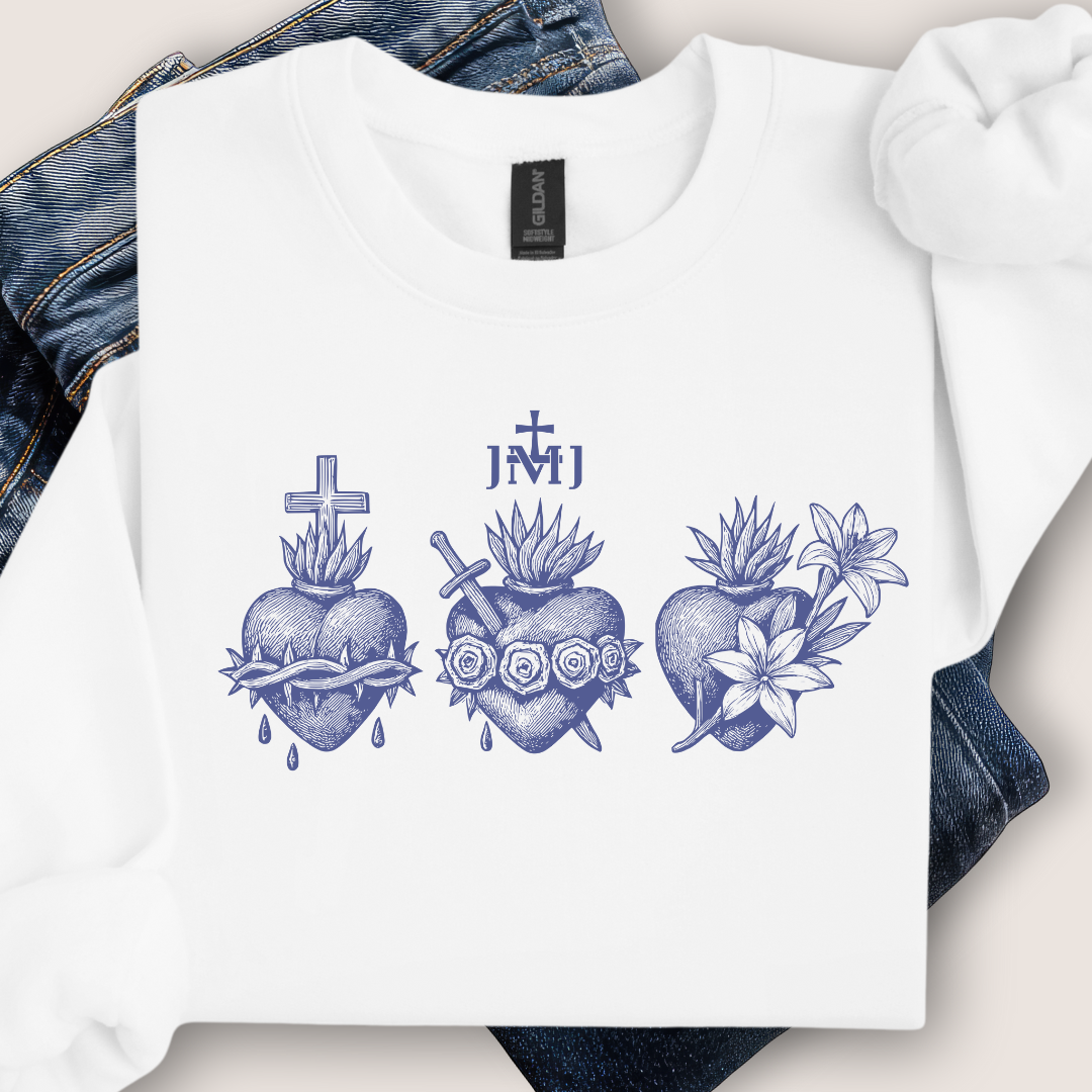 Three Hearts Sweatshirt