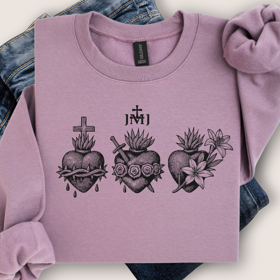 Three Hearts Sweatshirt