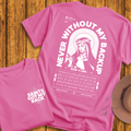 St Rose of Lima Back Print T-Shirt
