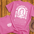 St Kateri Back Print T-Shirt