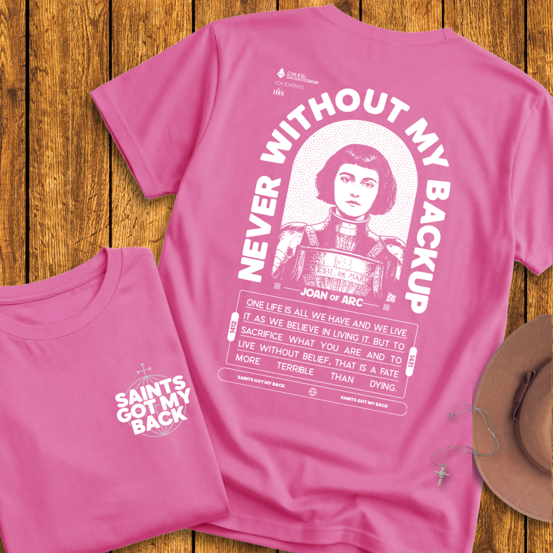 St Joan of Arc Back Print T-Shirt