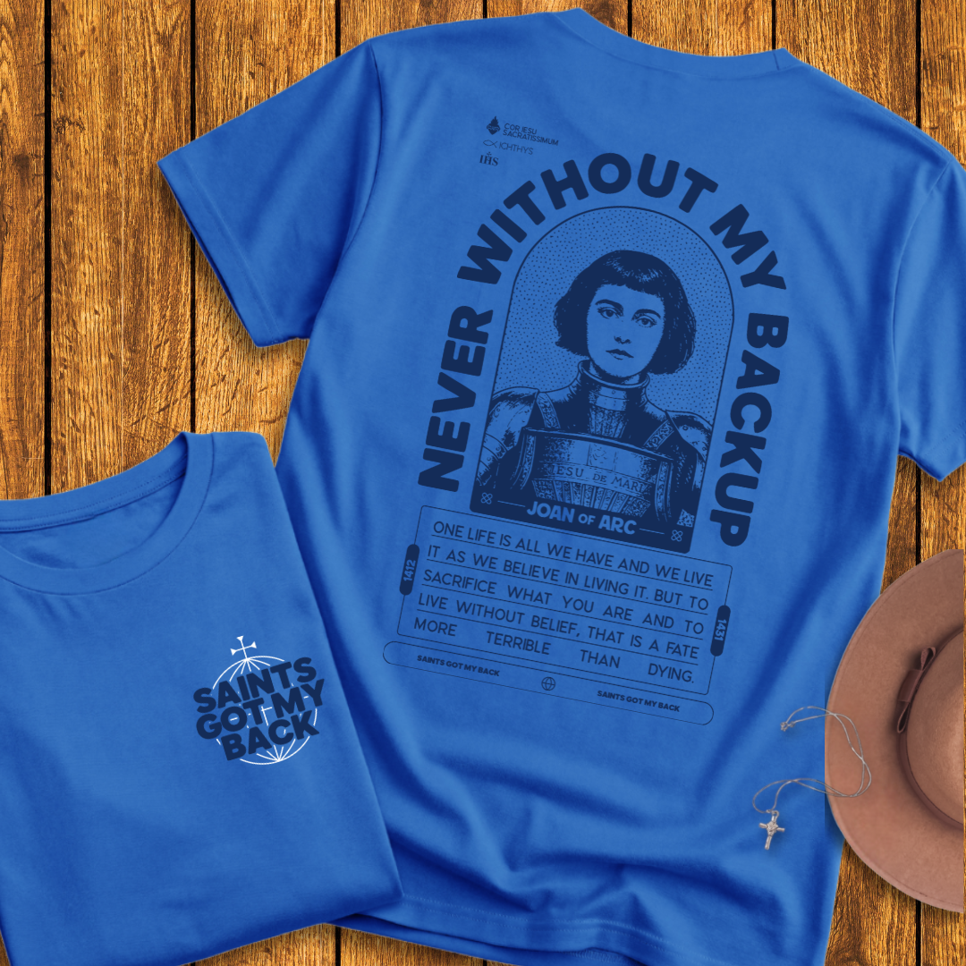 St Joan of Arc Back Print T-Shirt