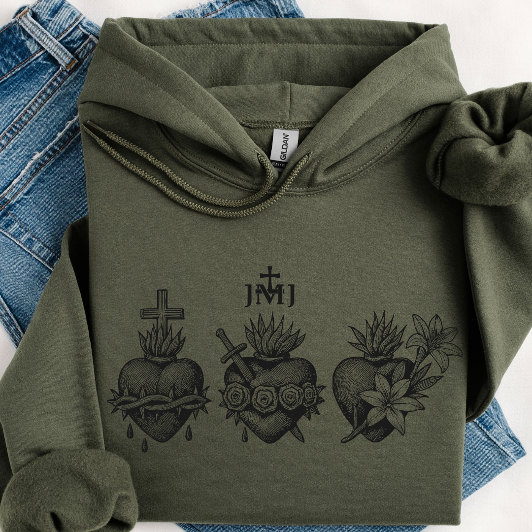 Three Hearts Hoodie