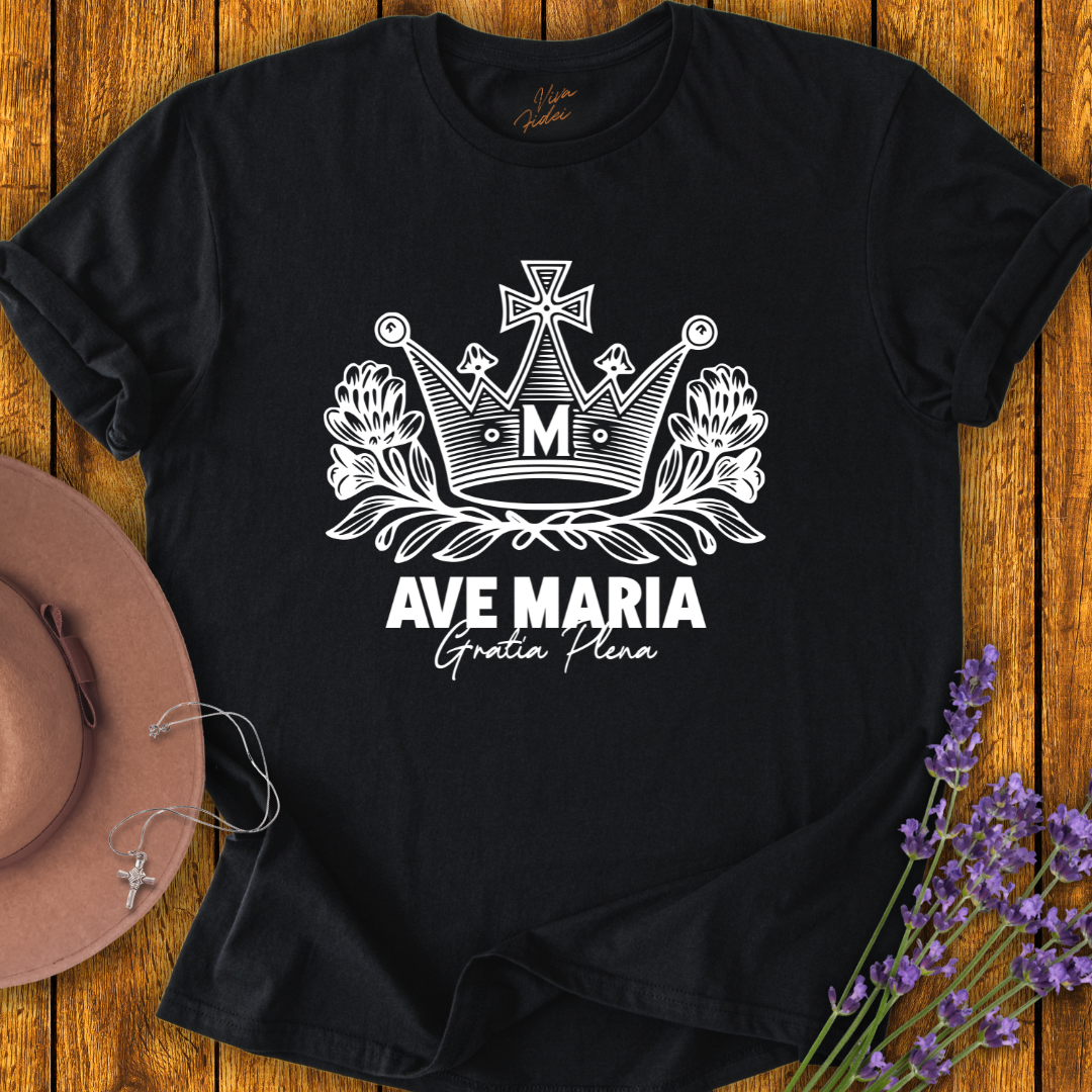 Ave Maria Crown T-shirt