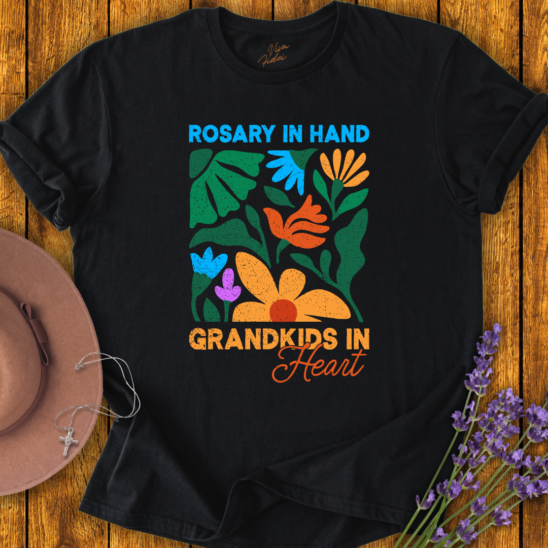 Rosary in Hand T-Shirt - NEW!