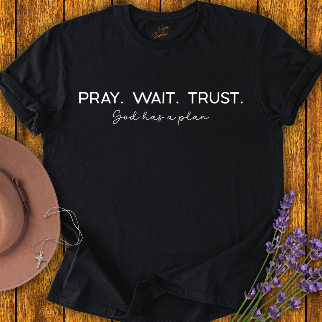 Pray Wait Trust T-Shirt