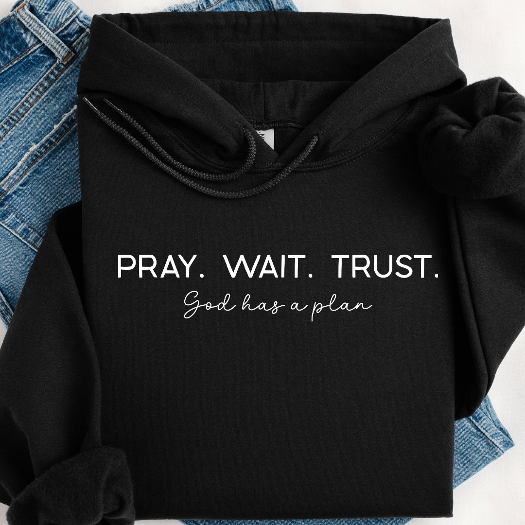 Pray Wait Trust Hoodie