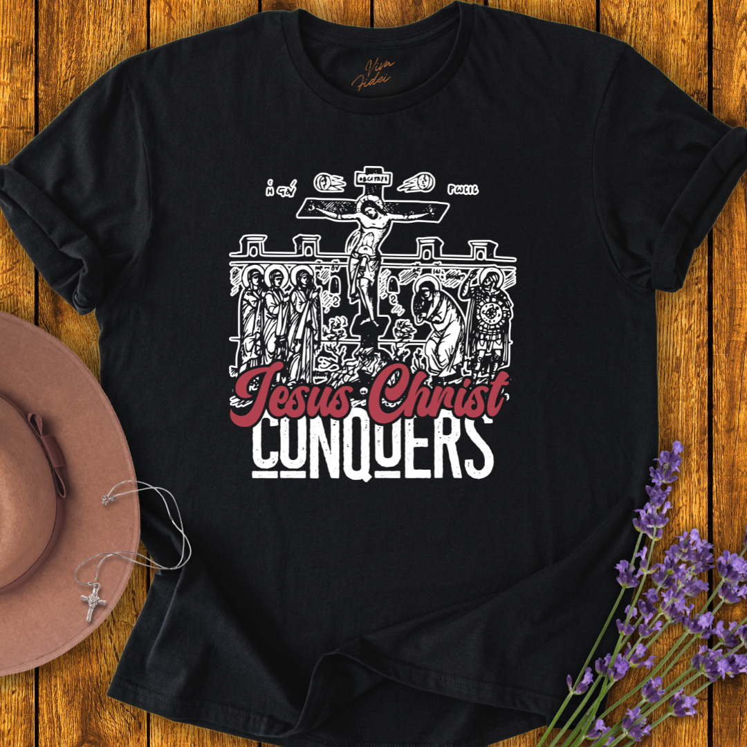 Jesus Conquers T-Shirt - NEW!