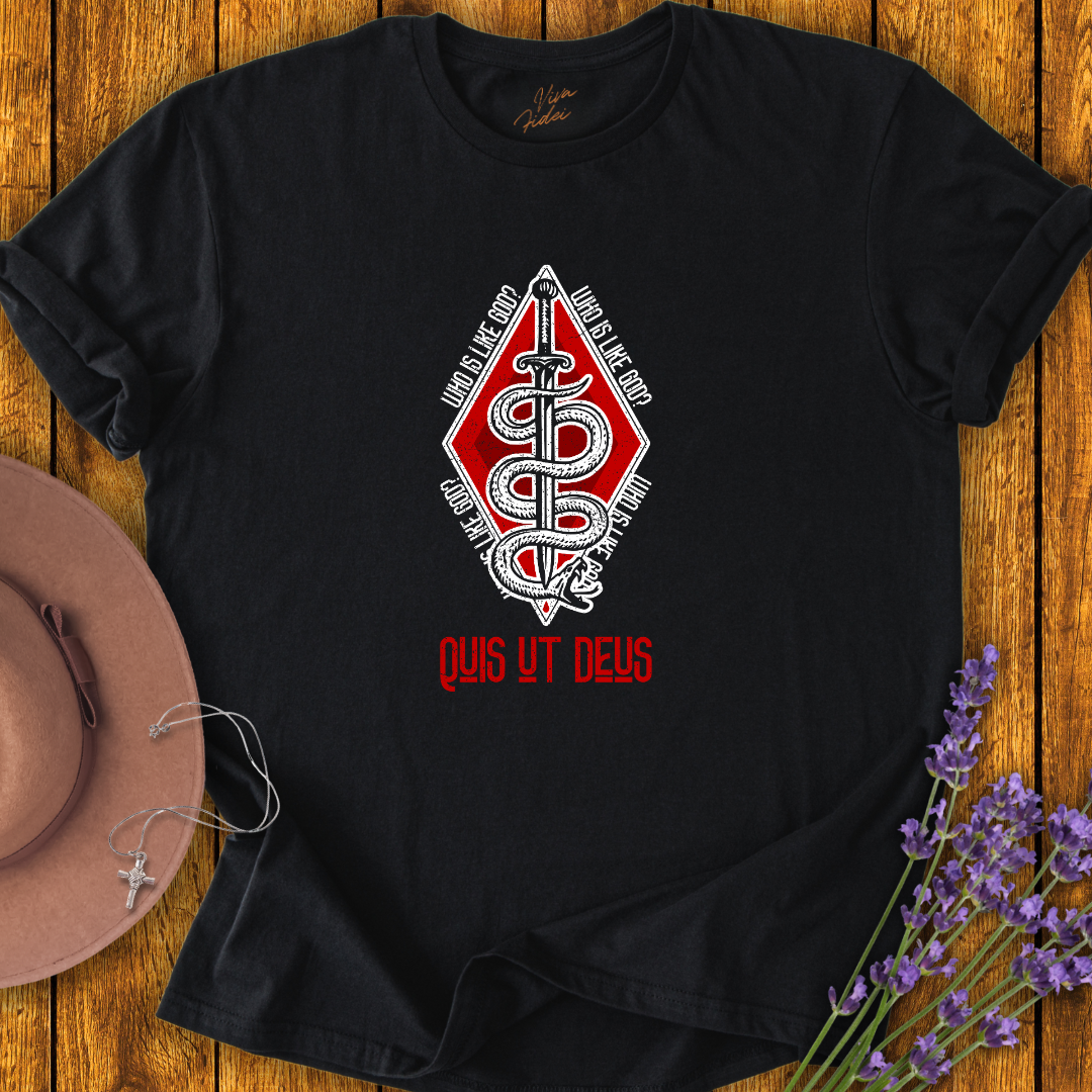 Quis Ut Deus T-Shirt - NEW!