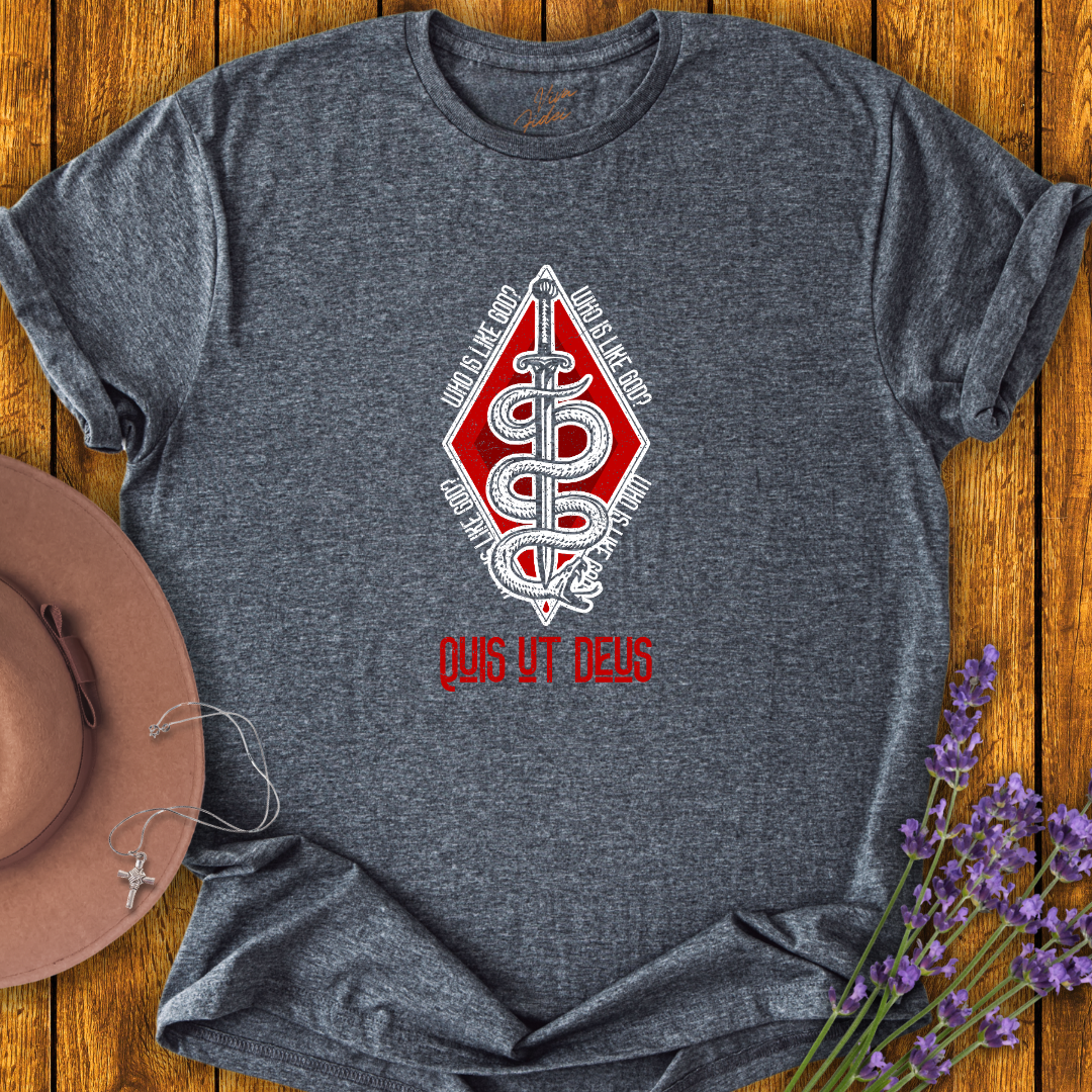 Quis Ut Deus T-Shirt - NEW!