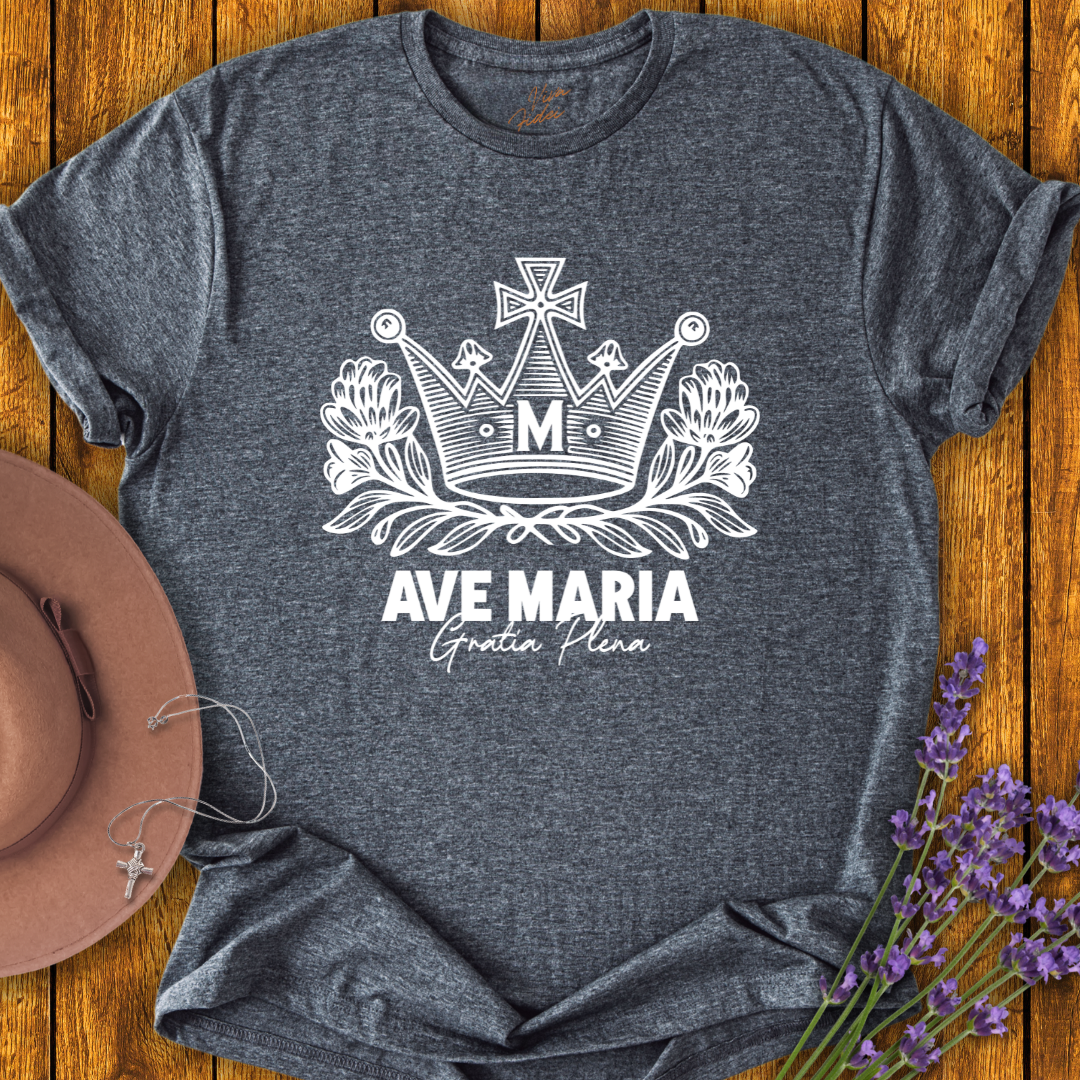 Ave Maria Crown T-shirt