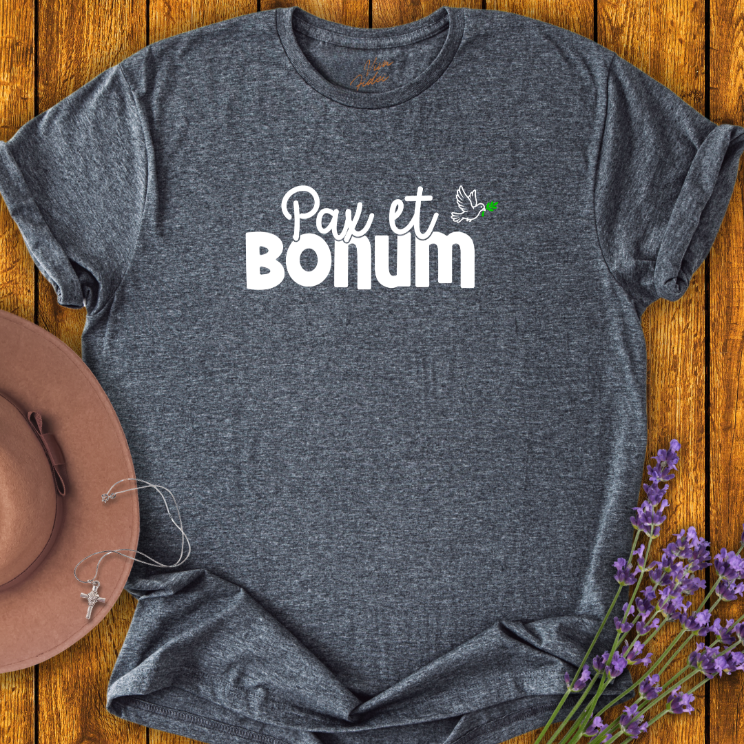 Pax et Bonum T-Shirt - NEW!