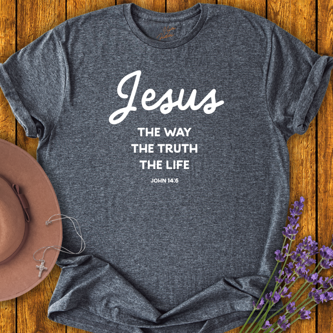 Jesus - the Way the Truth the Life T-Shirt
