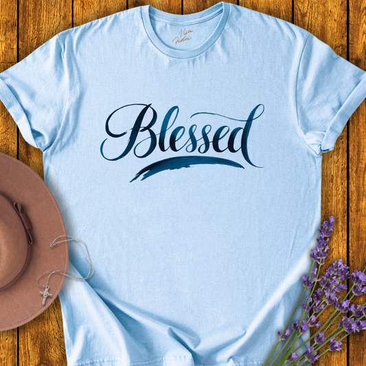 Blessed Brushstroke T Shirt
