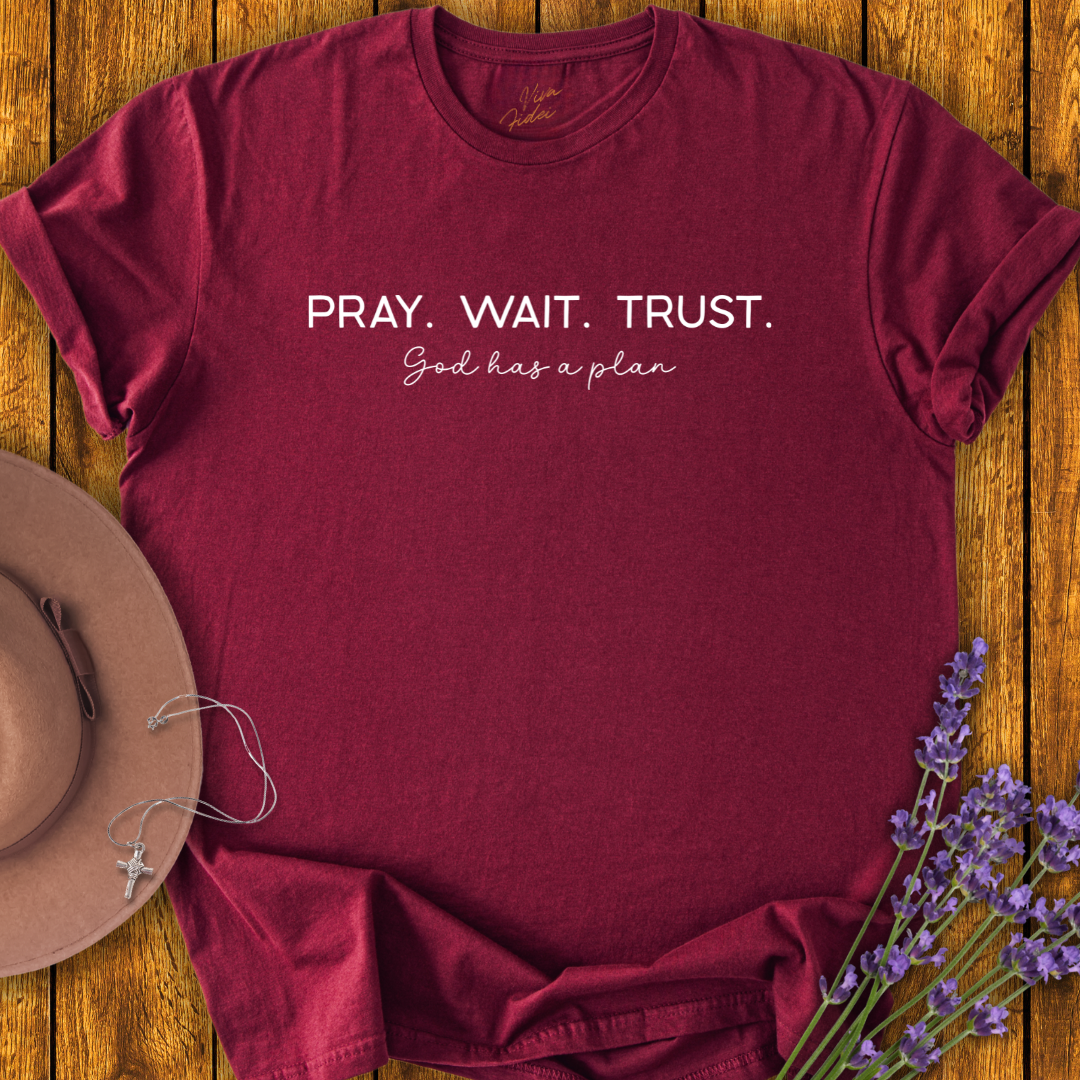 Pray Wait Trust T-Shirt