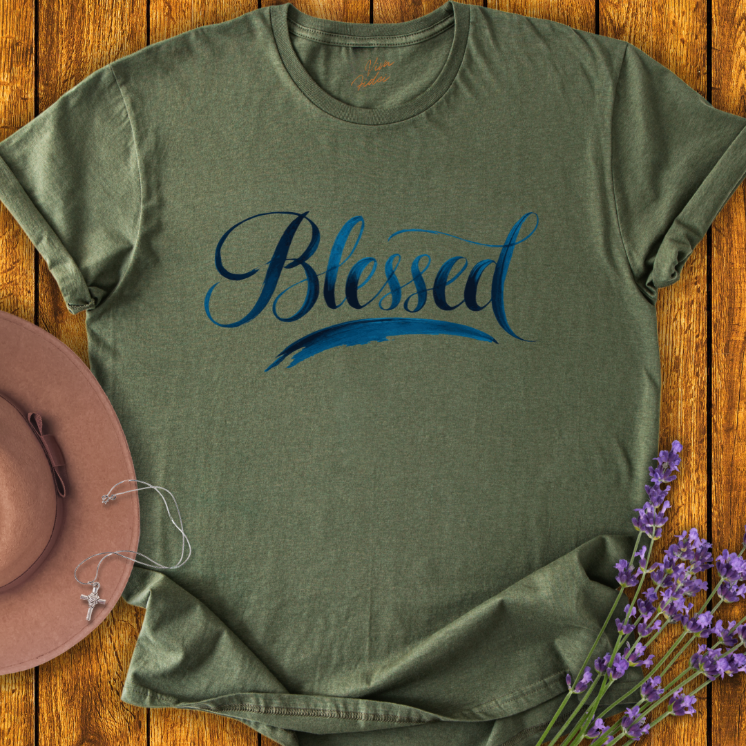 Blessed Brushstroke T Shirt