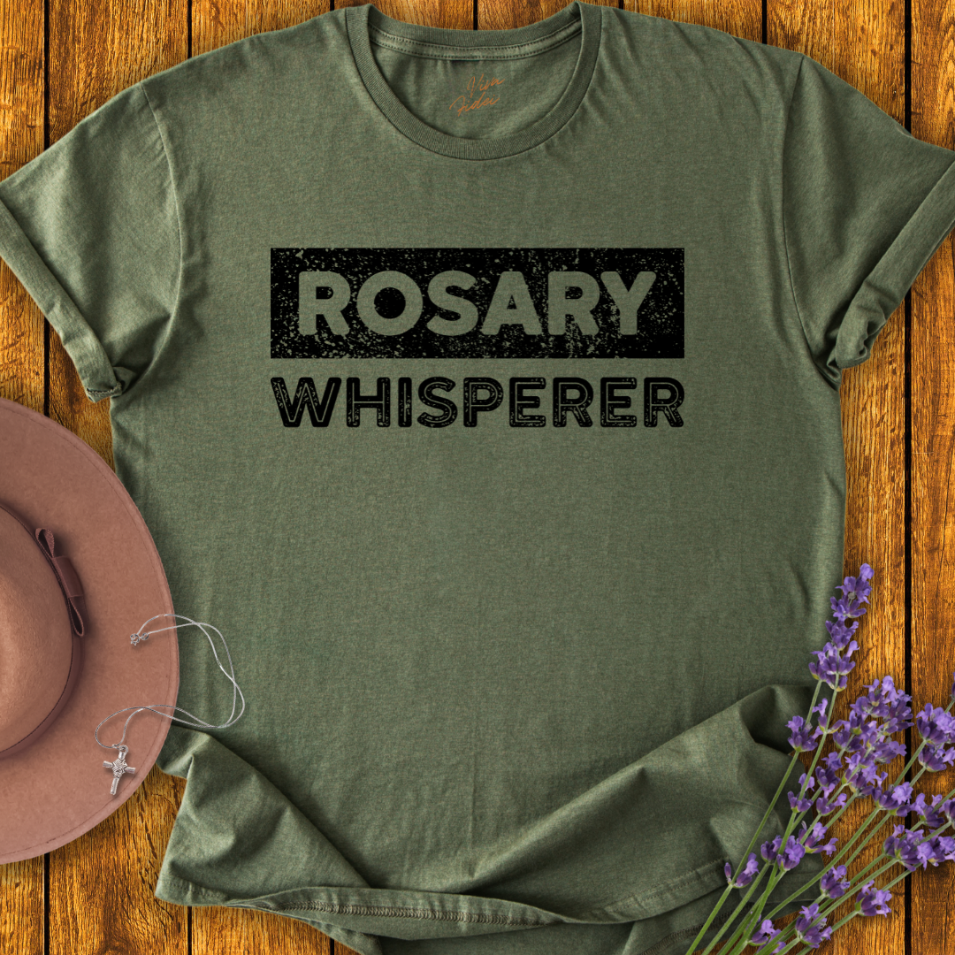 Rosary Whisperer T-shirt