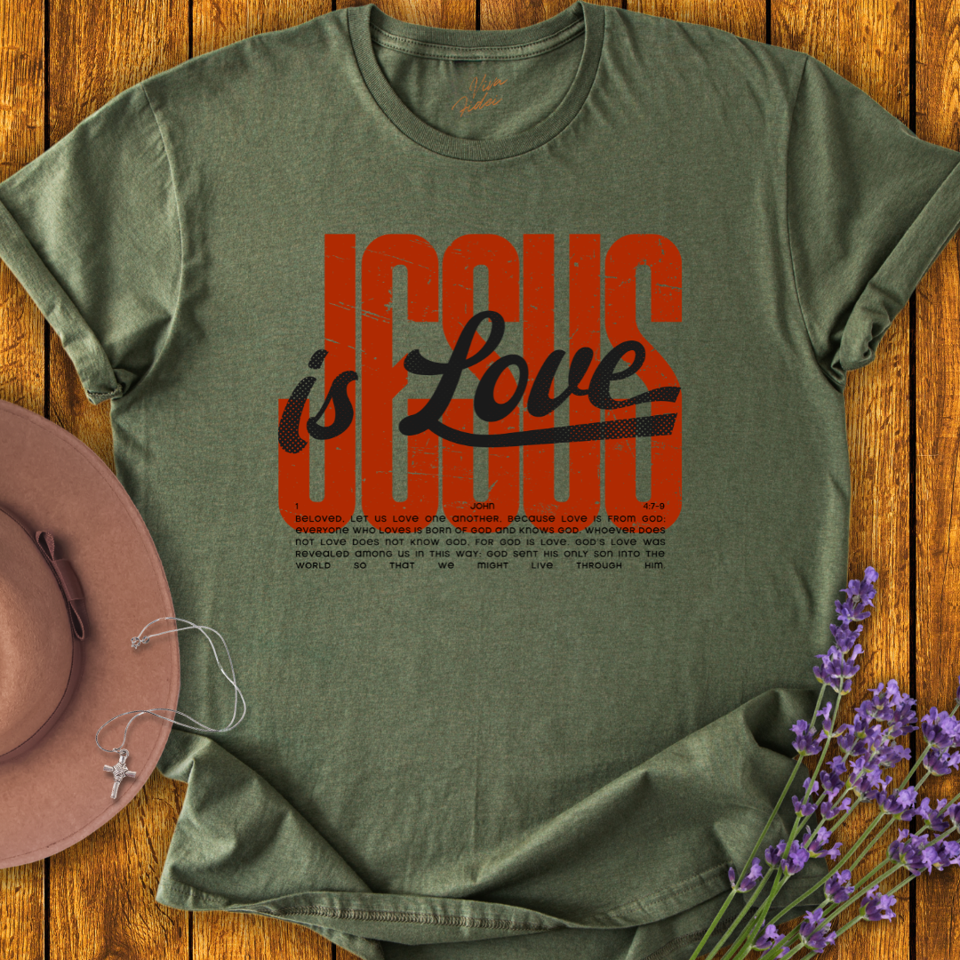 Jesus is Love t-shirt - NEW!