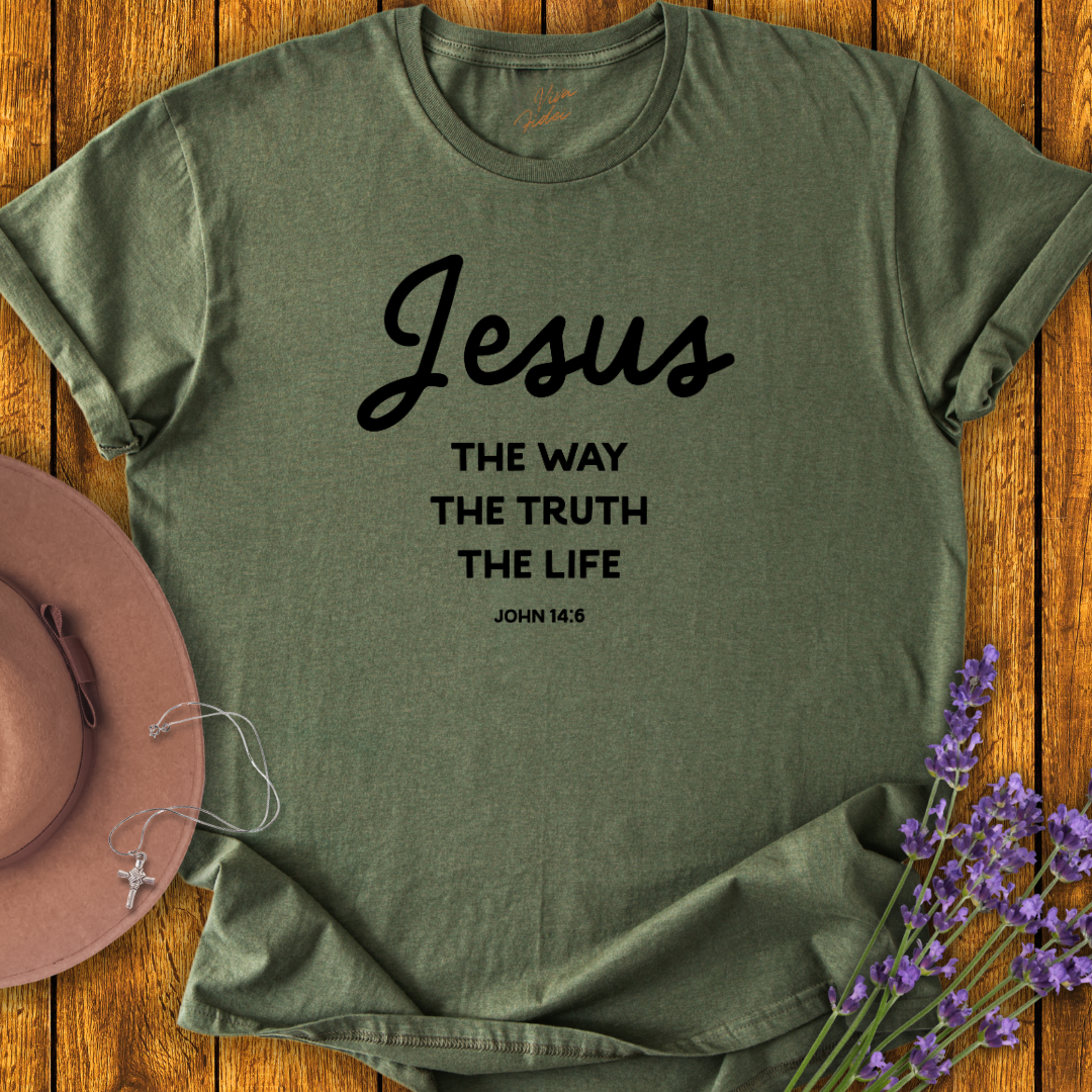 Jesus - the Way the Truth the Life T-Shirt