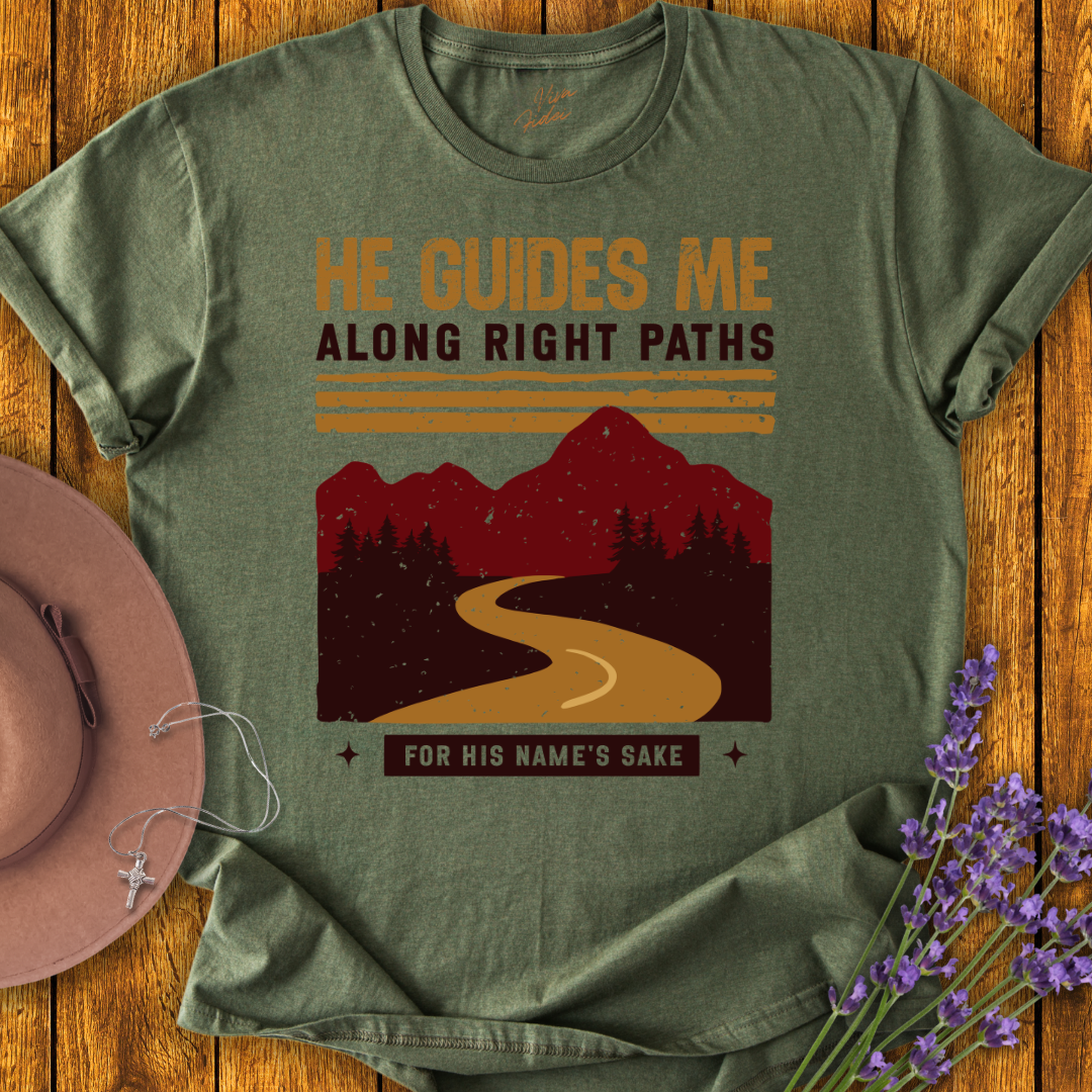 He Guides Me T-Shirt