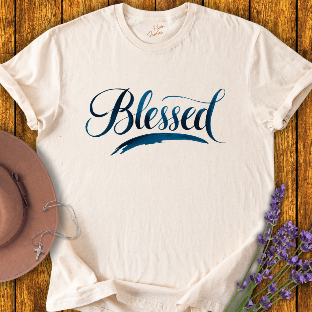 Blessed Brushstroke T Shirt