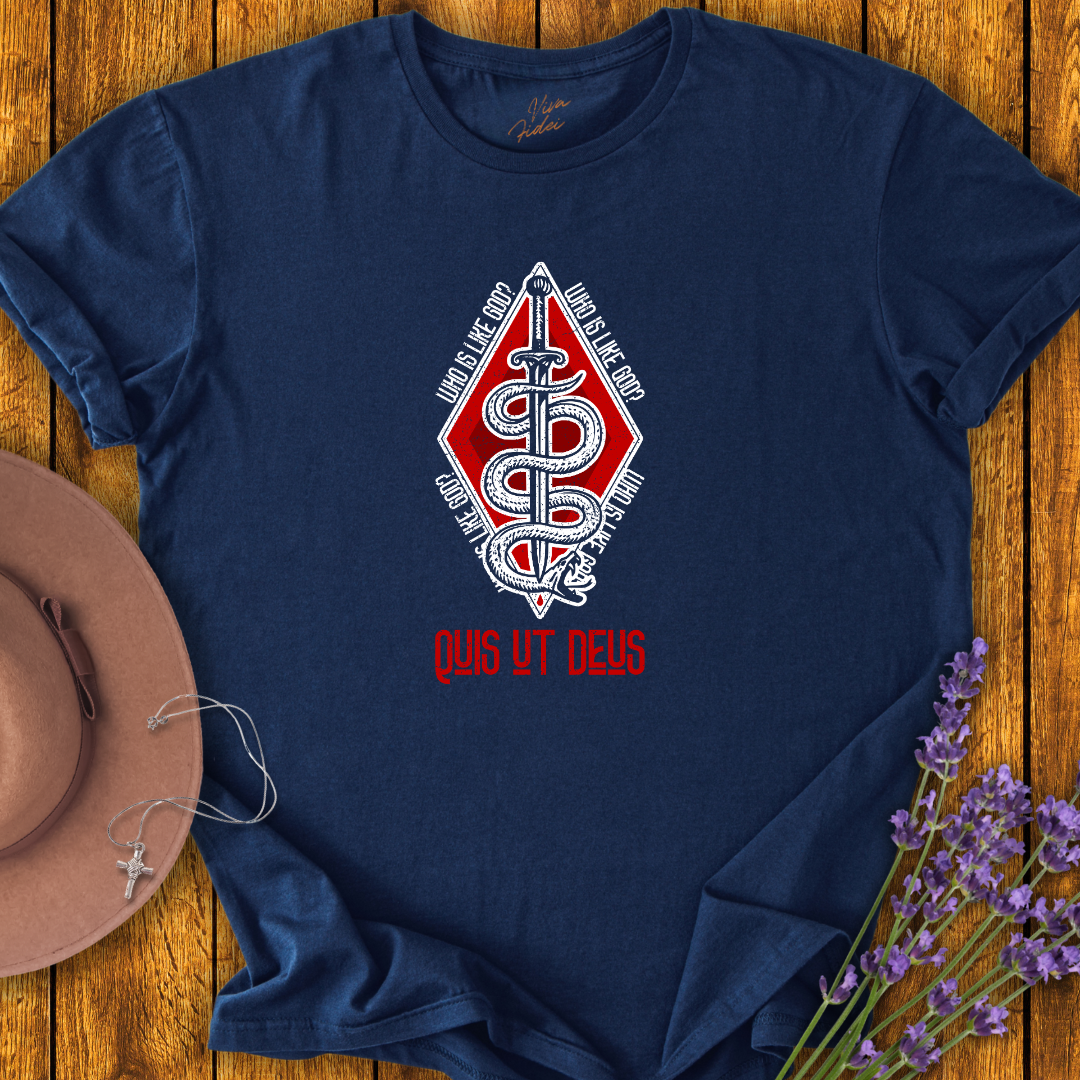 Quis Ut Deus T-Shirt - NEW!