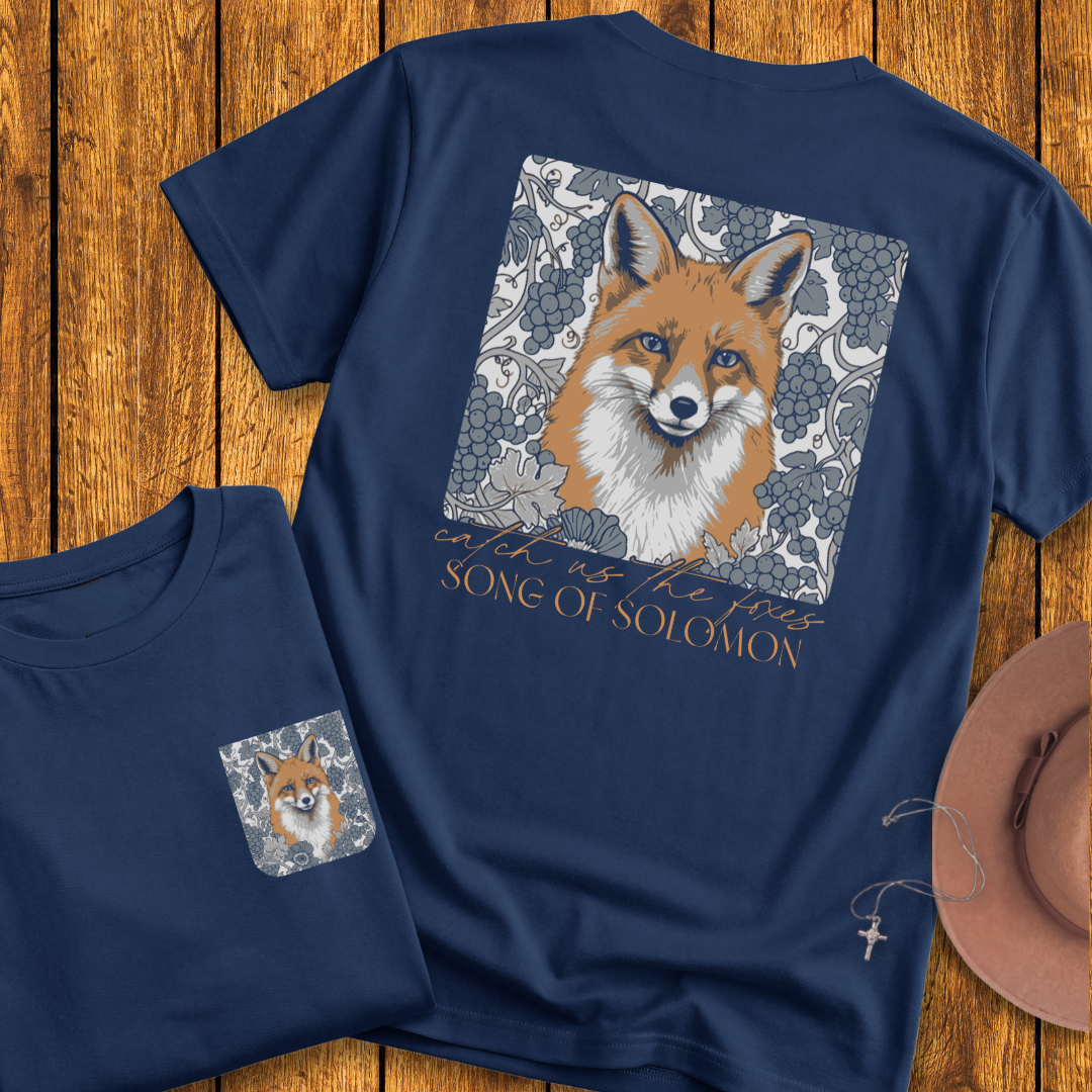 Foxes Back Print T-Shirt - NEW!