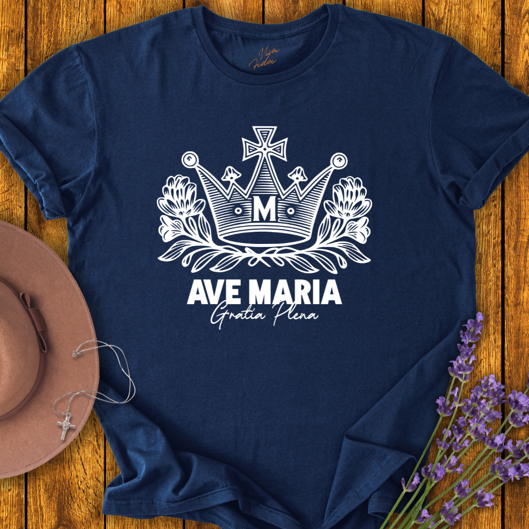 Ave Maria Crown T-shirt