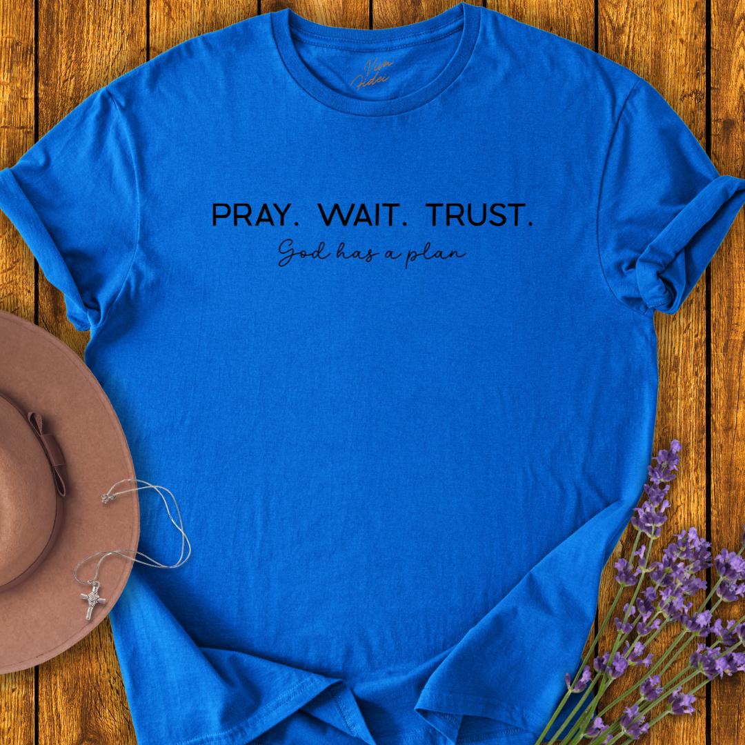 Pray Wait Trust T-Shirt