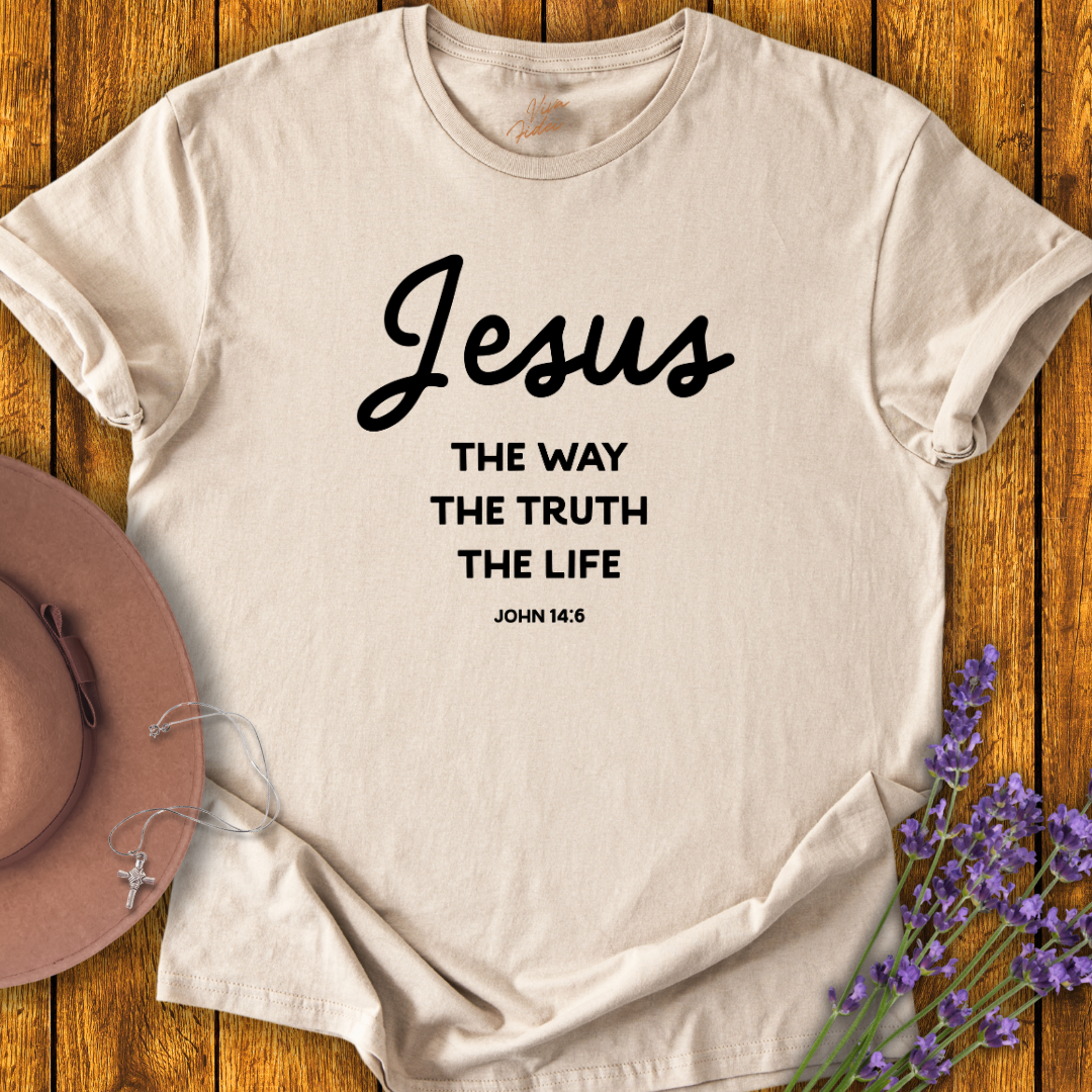 Jesus - the Way the Truth the Life T-Shirt