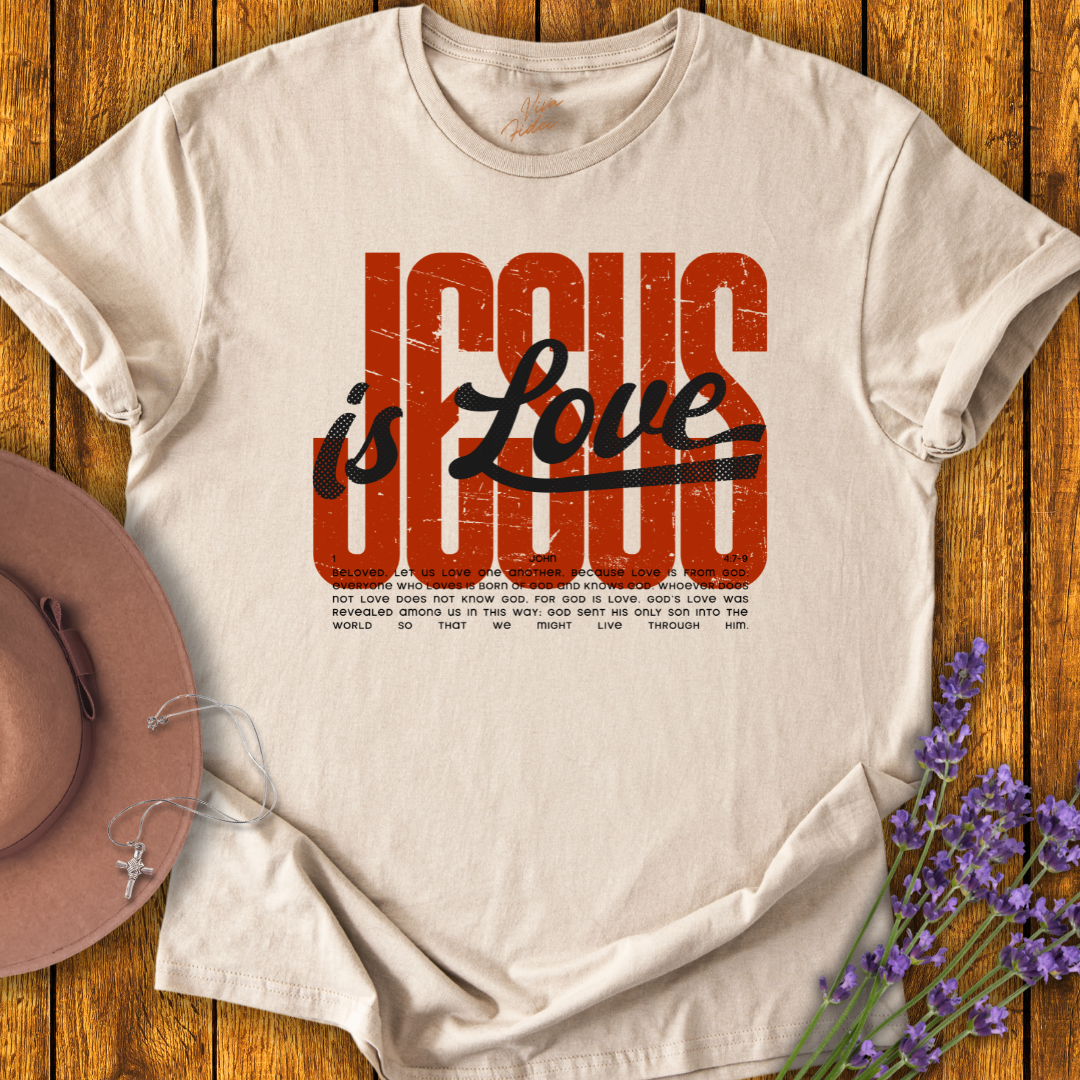 Jesus is Love t-shirt - NEW!