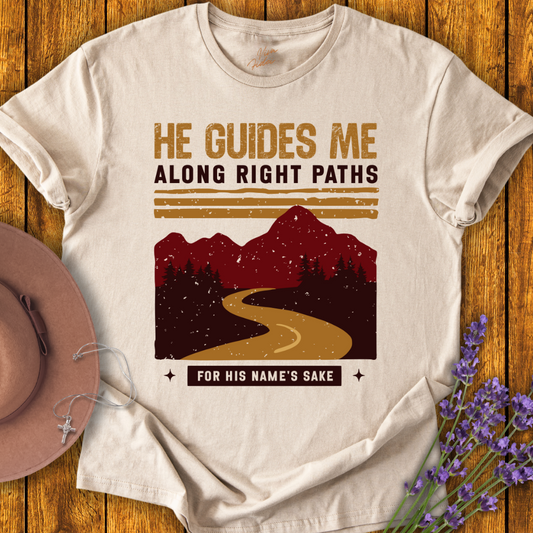 He Guides Me T-Shirt