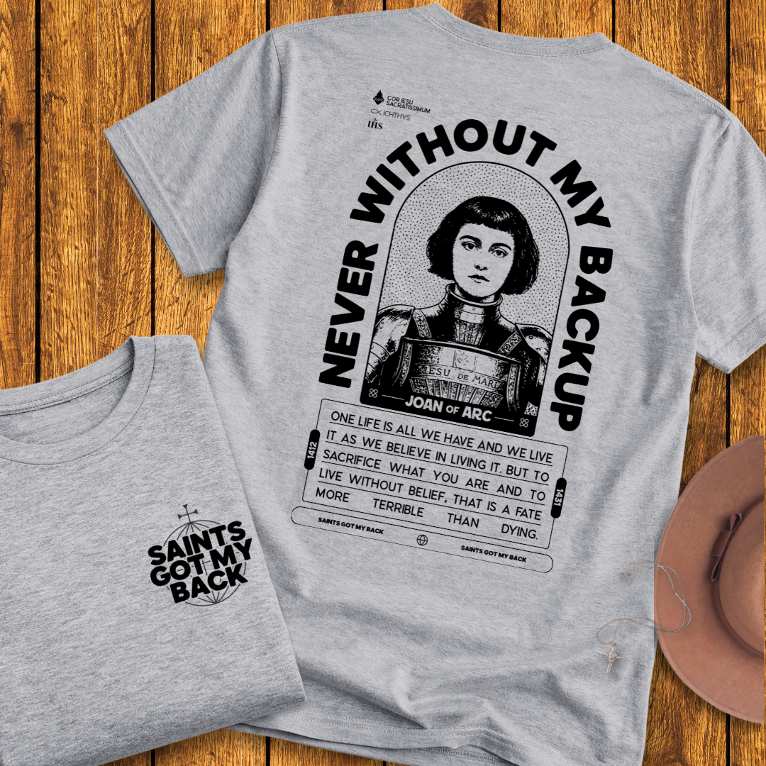 St Joan of Arc Back Print T-Shirt