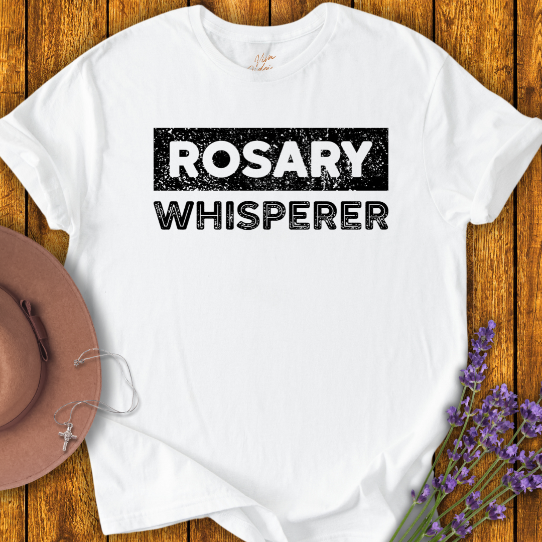 Rosary Whisperer T-shirt