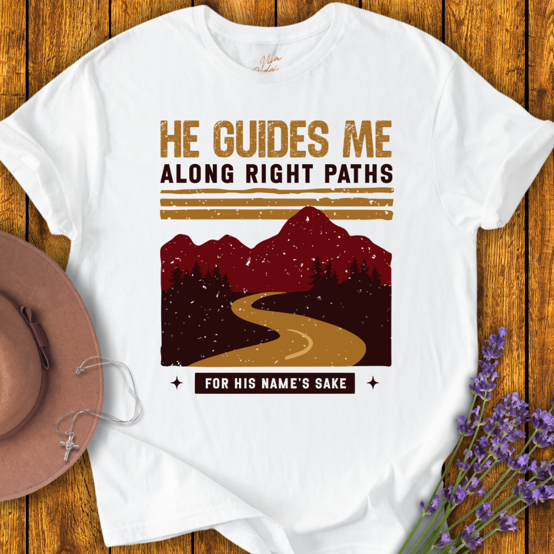 He Guides Me T-Shirt