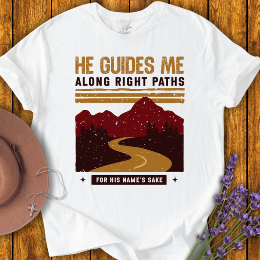 He Guides Me T-Shirt