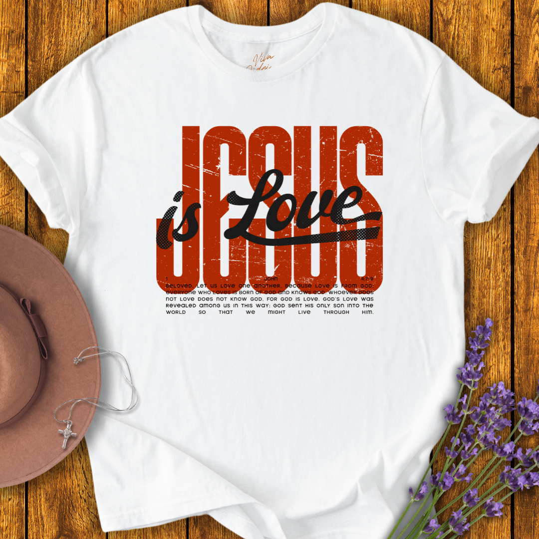 Jesus is Love t-shirt - NEW!