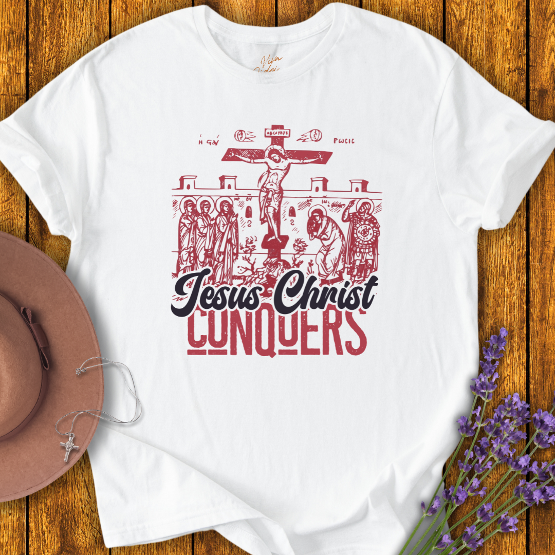 Jesus Conquers T-Shirt - NEW!