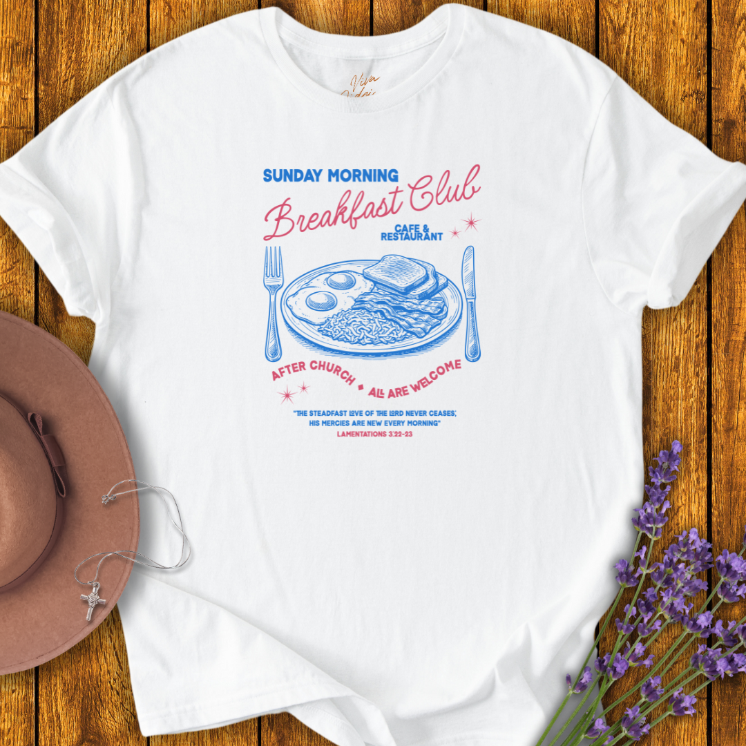 Sunday Morning Breakfast Club T-Shirt - NEW!