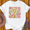 Monstrance and Flowers T-Shirt