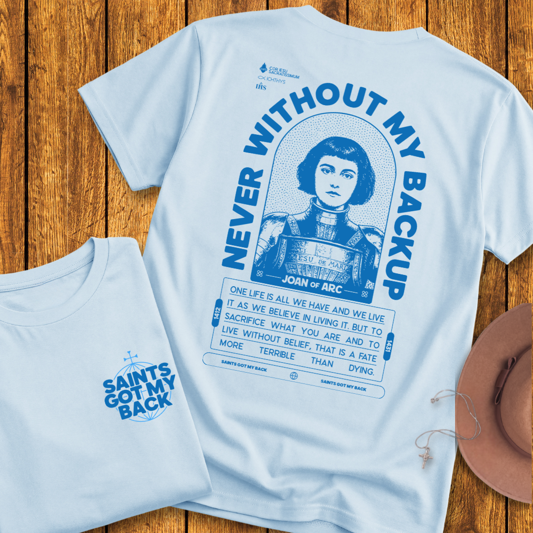 St Joan of Arc Back Print T-Shirt